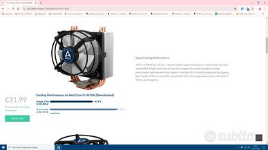 Ventola di raffreddamento per CPU 