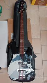 Basso Jazz Bass Fender Squier Frank Bello Anthrax
