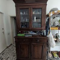 credenza in legno massello 240 H x 110 L x 60 l cm
