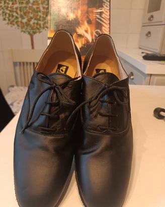 scarpe da ballo tg45 vitello nero