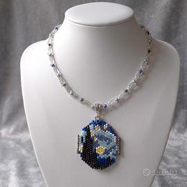 Collana Boho Notte Stellata Van Gogh da collezione