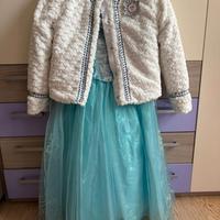 Vestito carnevale Elsa di Frozen, Disney