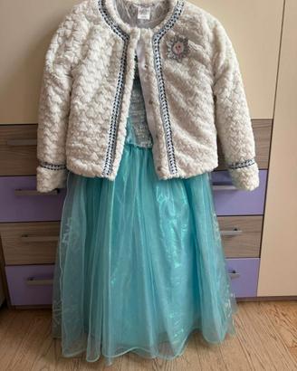 Vestito carnevale Elsa di Frozen, Disney