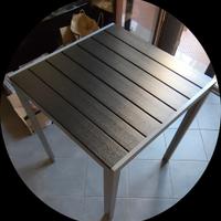 Tavolo esterno/interno Chicreat 70x70xh75 Nuovo