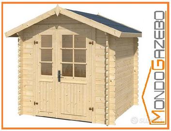 Casa legno Agata 28mm 3x2 casetta gazebo giardino