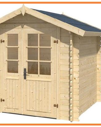 Casa legno Agata 28mm 3x2 casetta gazebo giardino