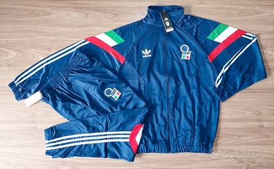 Tuta Italia vintage adidas S-M-XXL
