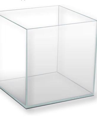 Acquario quadrato 