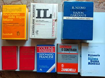 Dizionari e Vocabolari usati – Lingue e Storia