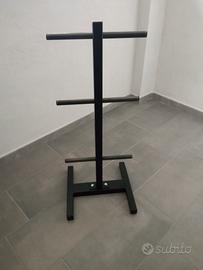 porta pesi rastrelliera palestra 