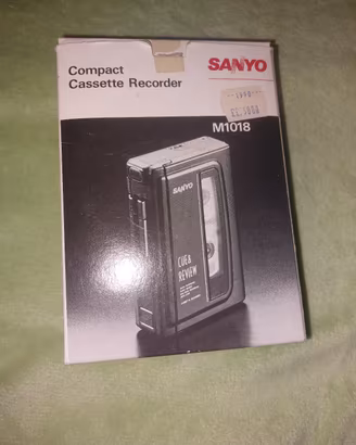 sanyo vintage casette Recorder