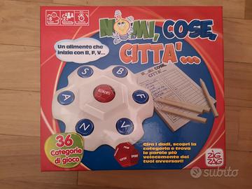 Nomi Cose Città ZIG ZAG