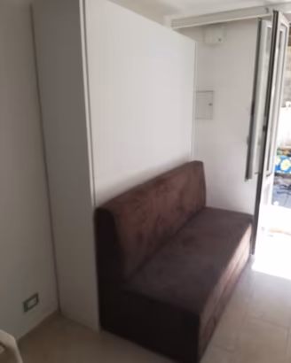 Letto a scomparsa 178x214 + Divano + Materasso
