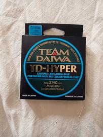 Monofilo Daiwa TD-Hyper 0.140mm Aqua Blue
