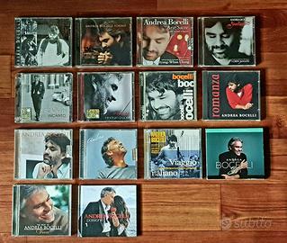 CD MUSICALI ORIGINALI DI ANDREA BOCELLI 