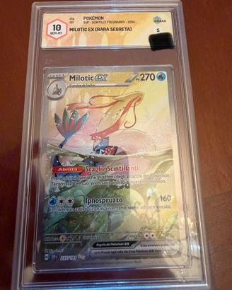 Carta pokemon milotic ex scintille