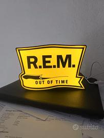 🔥 Lampada LED R.E.M. Out Of Time Design Vintage