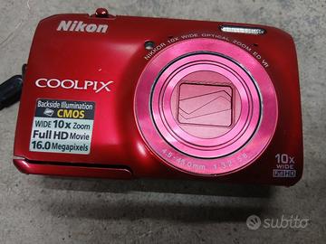 macchina fotografica nikon coolpix s6300