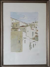 quadro litografia Aldo Riso