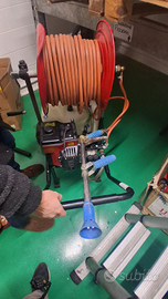 Cariola a motore per disinfestazione