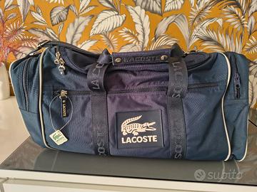 borsone vintage nuovo Lacoste