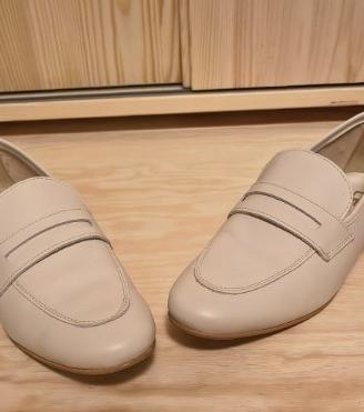 scarpe donna Lea-Gu mocassino bianco 38
