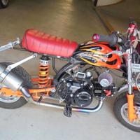 Mini-moto Motor Union targata JC 90cc
