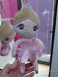 Bambola peluche BALLERINA portachiavi