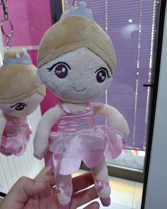 Bambola peluche BALLERINA portachiavi