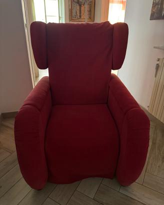 POLTRONA IN TESSUTO ELETTRICA MOTORIZZATA