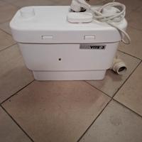 pompa sani vite 3 per scarico locali interrati