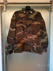 Giacca Mimetica Woodland esercito Italiano anni 80