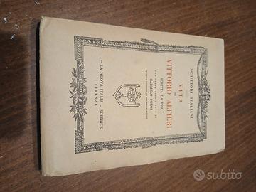 lavita di vittorio alfieri con pagine intonse raro