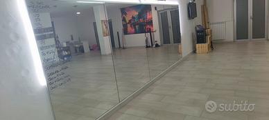 specchi per palestra o scuola di ballo 