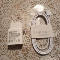 CARICA BATTERIE ORIGINALE SAMSUNG+ CUFFIE 