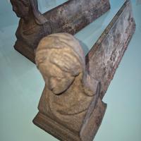 Antichi Alari accessori da camino a legna