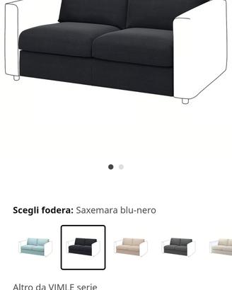 divano sfoderabile Ikea 2 posti