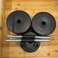 Manubri scomponibili 25kg x lato