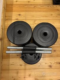 Manubri scomponibili 25kg x lato