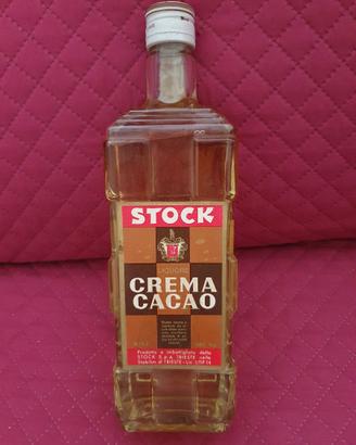 BOTTIGLIA  DI  CREMA  CACAO  STOCK