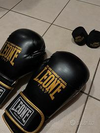 Guantoni da boxe e fasce