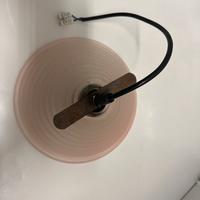 Diffusori Vetro Murano Rosa Cipria Vintage d 20cm