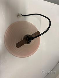 Diffusori Vetro Murano Rosa Cipria Vintage d 20cm