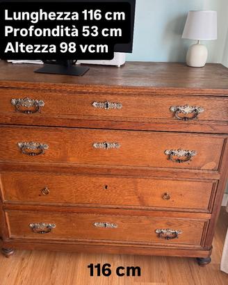 Cassettiera anni 50