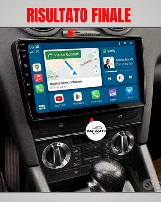 Audi A3 RS3 KIT COMPLETO 9 pol. Autoradio android