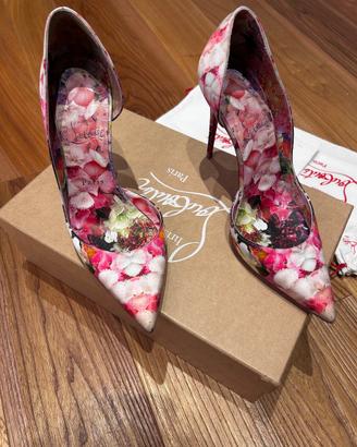 👠 Christian Louboutin Paris – Décolleté floreali