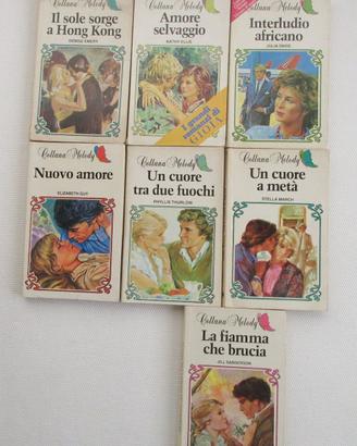romanzi simil harmony collana melody anni '80