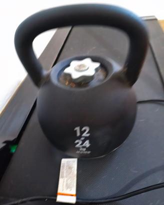 tapis roulant e kettlebell 