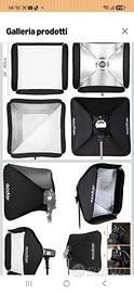 Softbox Godox 60 x 60 cm