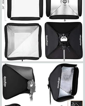 Softbox Godox 60 x 60 cm